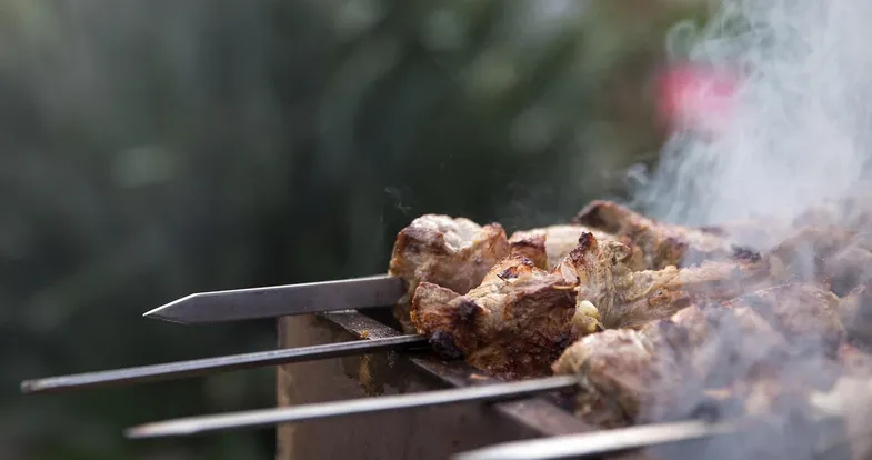 gas grill
