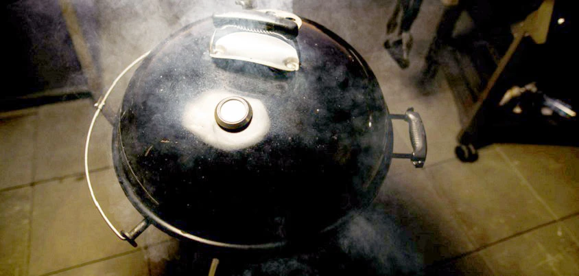 ribs on charcoal grills